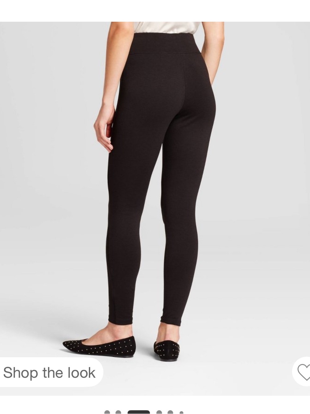 A New Day Ponte Black Leggings
